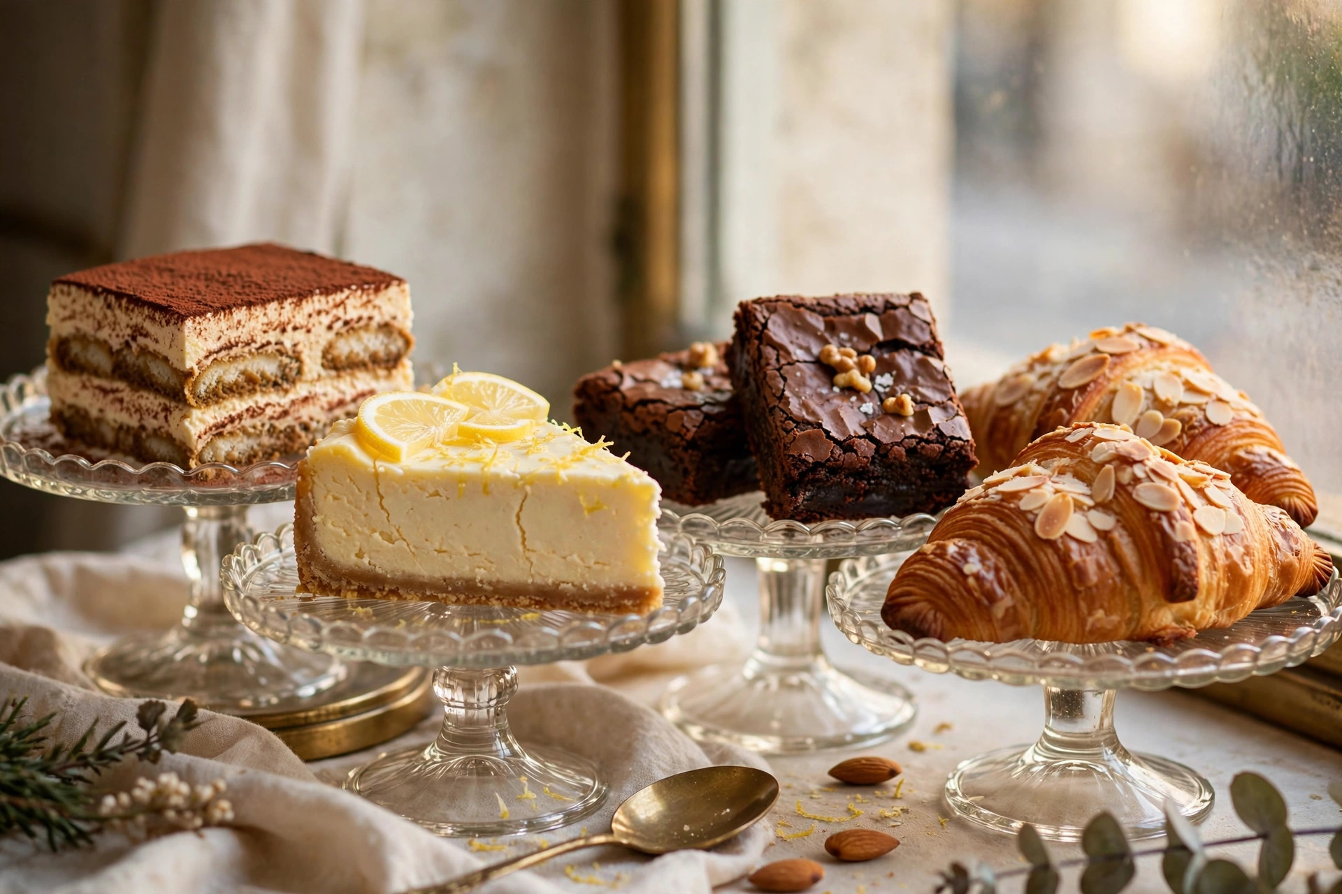 Cakes and pastries made in-house at Salvatore's